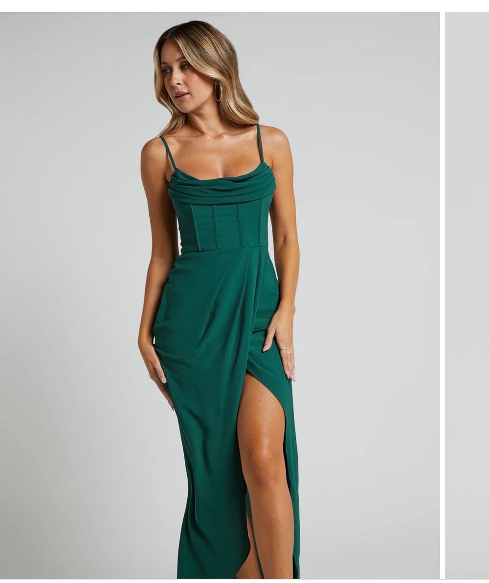 Showpo Andrina Green Dress