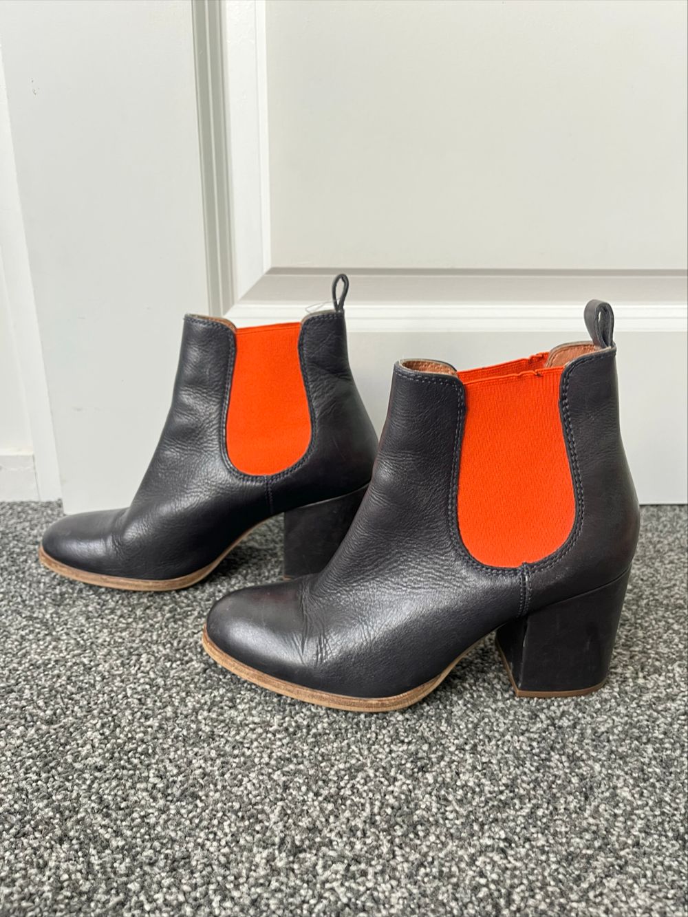 ELK Black and Orange Boots