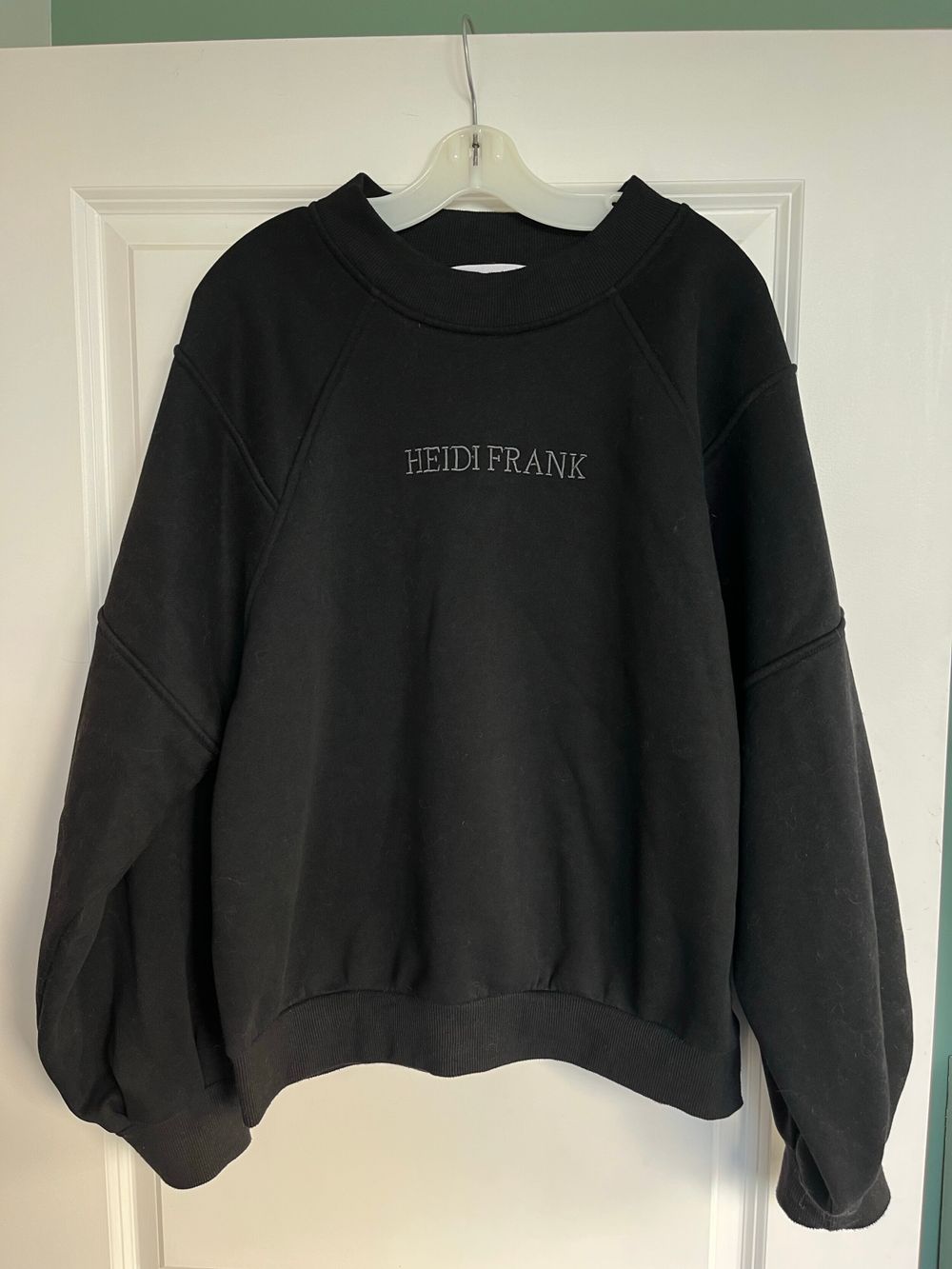 Heidi Frank Black Sweatshirt