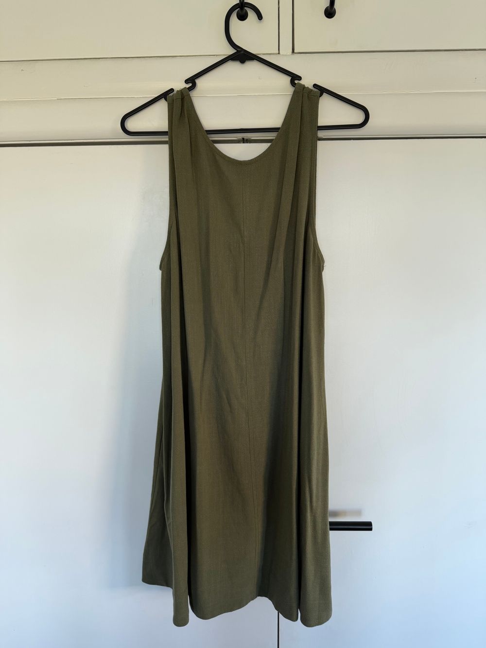 AFENDS Khaki Linen Dress