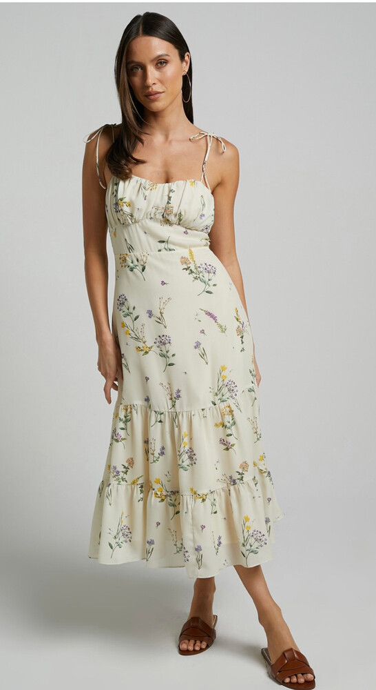 knee length dresses for ladies Show You Off Rose Pink Floral Midi Dress  Shop the Mint