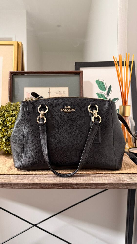 Coach Mini Christie Carry All Black