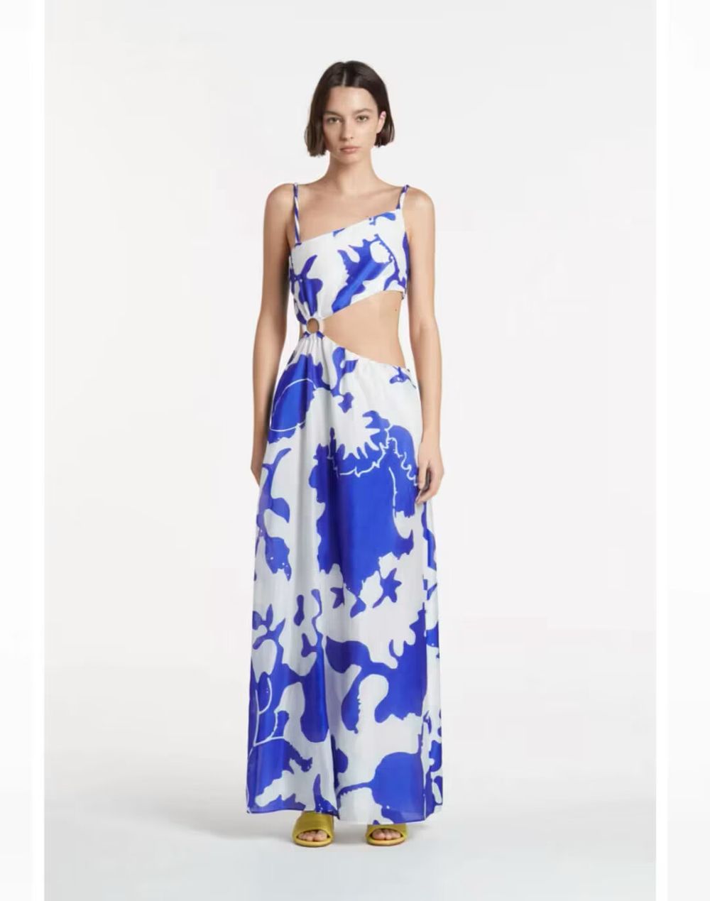 sir the label asymmetrical dress Julien Asymmetric Slip Dress Eastend Wardrobe