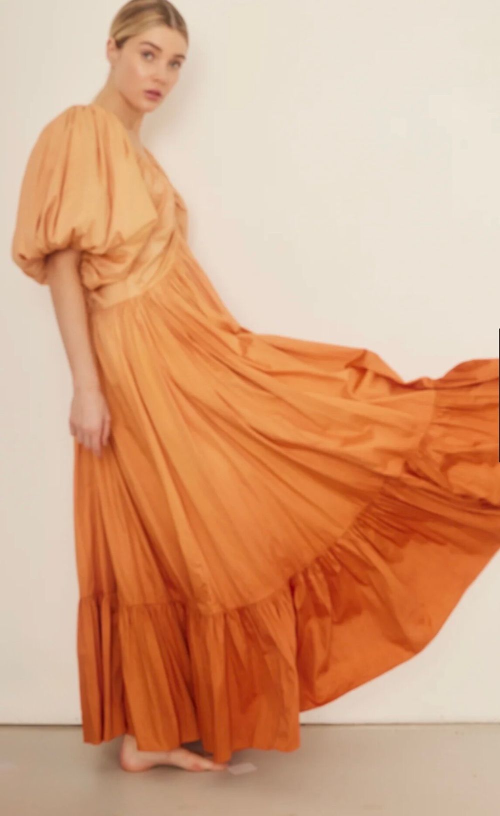 BIRTHDAY GOWN | ORANGE OMBRÉ -  BRAND NEW - STUNNING