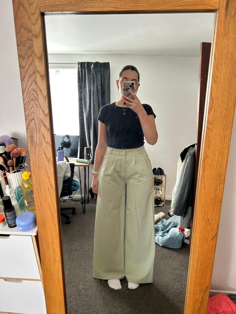 Wide Leg Trousers