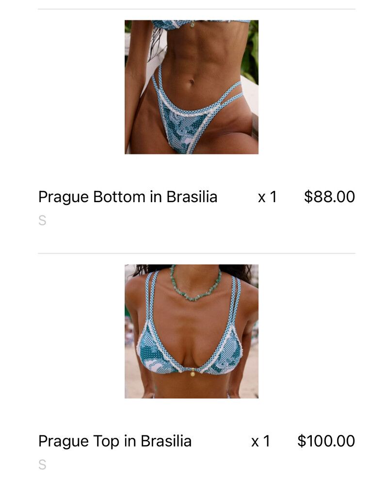 Bydee Prague Bikini Set in Brasilia