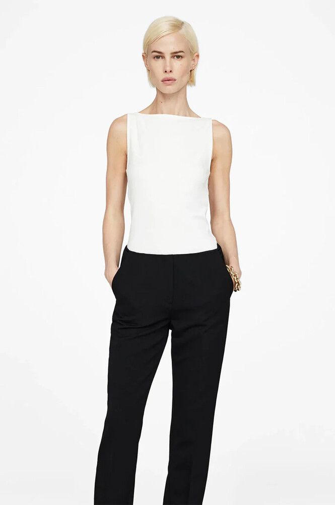 Anine Bing Rue Tank - White