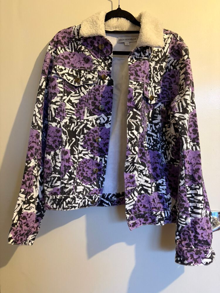Stolen Girlfriends Club Purple Hydrangea Jacket
