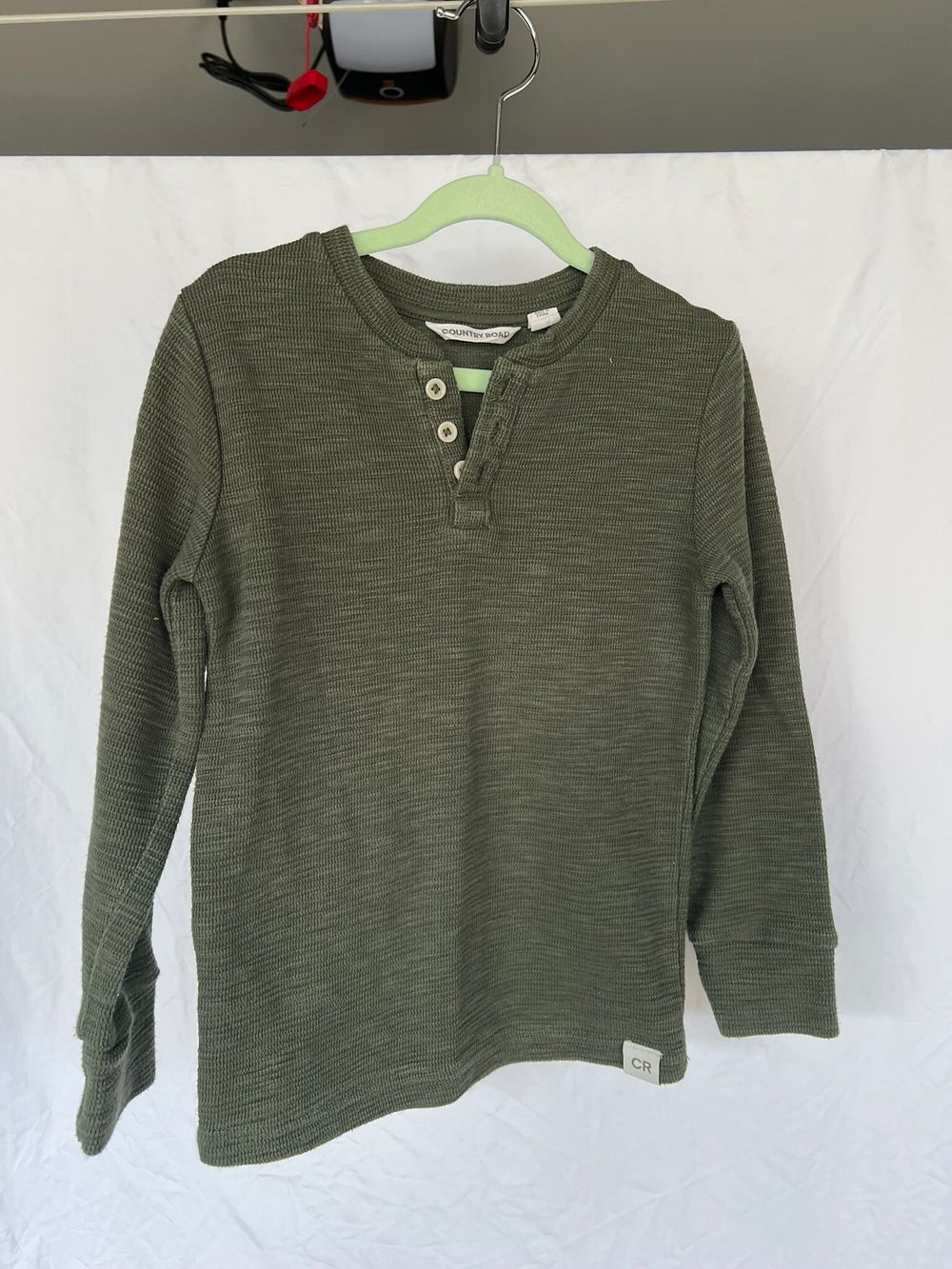Forest Green Henley style