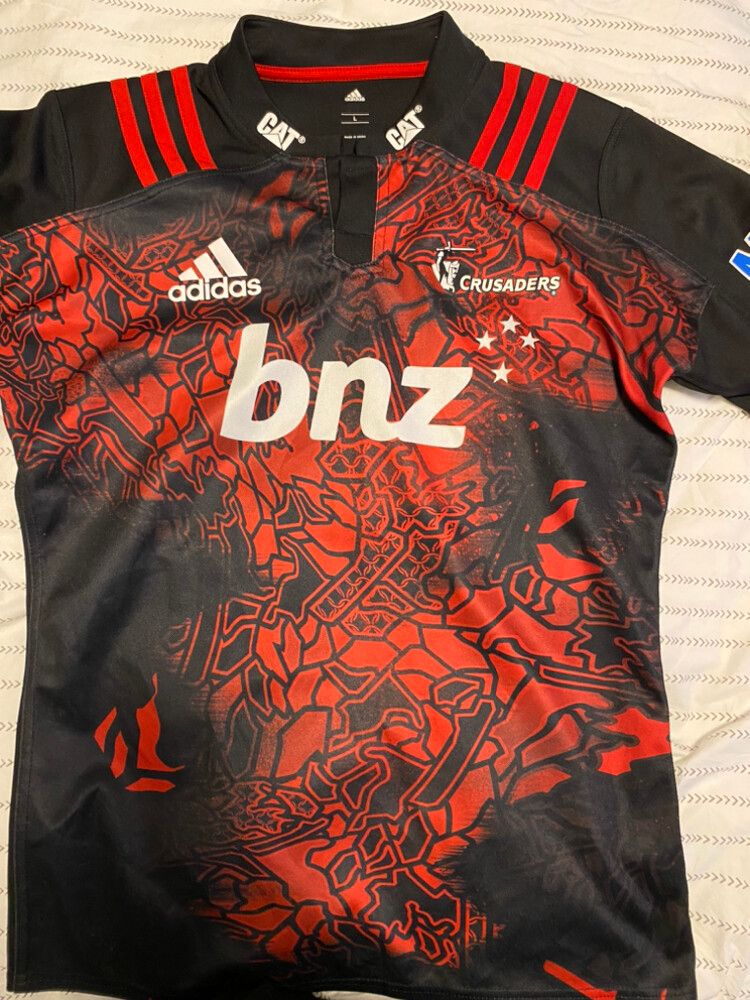 か12★①新品 adidas Crusaders SUPERRUGBY シャツ CRUSADERS bnz SUPER RUGBY Home Shirt Jersey GIB Adidas Mens