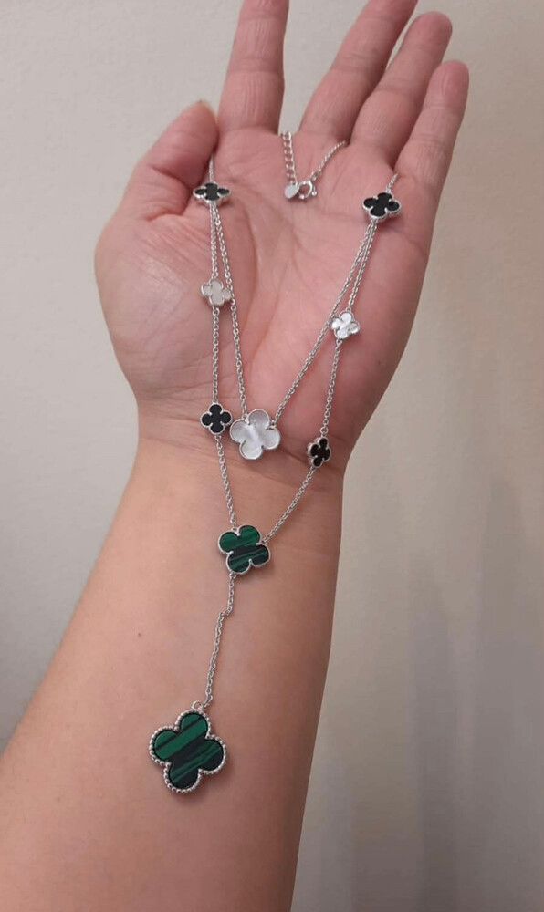 silver 925 necklace 9 arpels brandnew