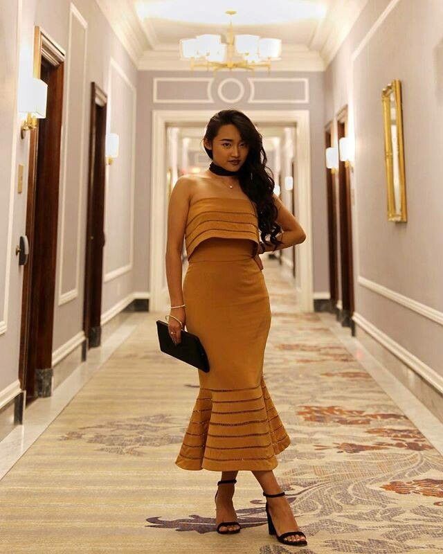 NWT C/MEO COLLECTIVE Say It Again Ochre Midi Skirt RRP$189