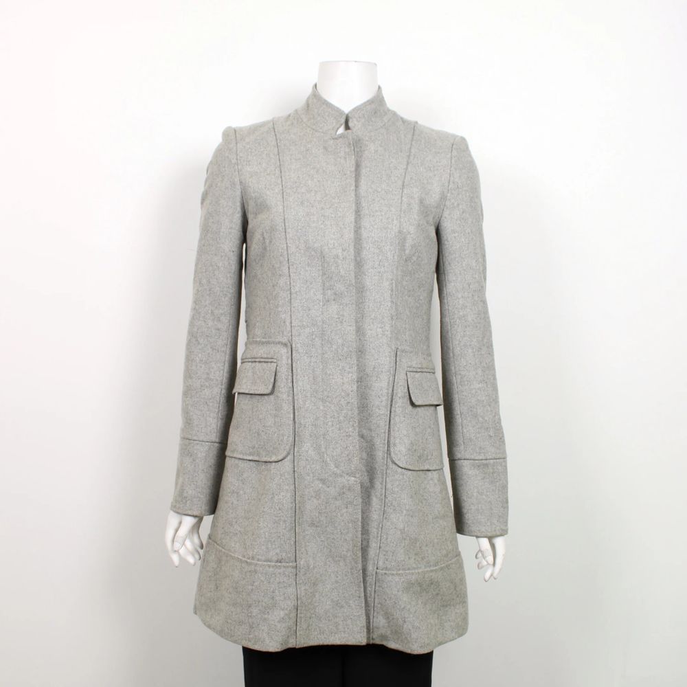 FOREVER NEW Wool Grey Winter Coat Jacket