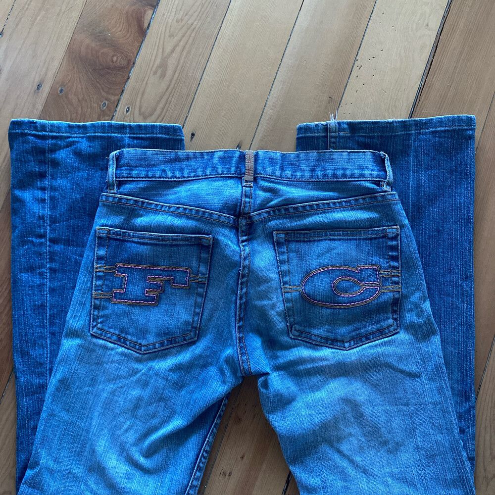 french connection flared jeans