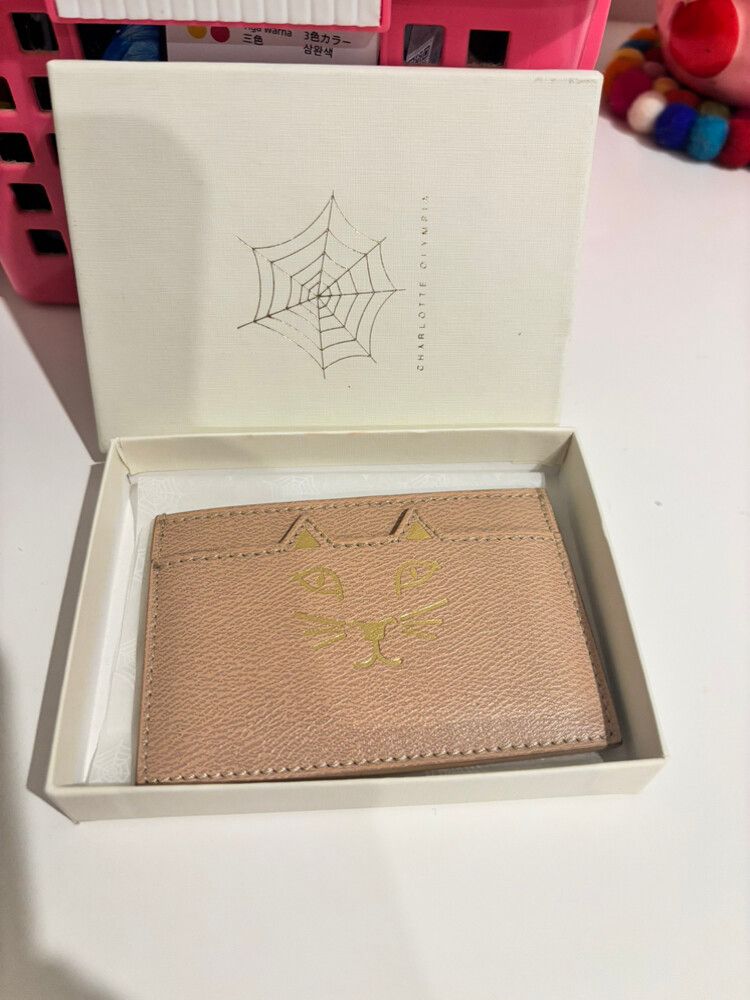 Charlotte Olympia Cat Card Holder