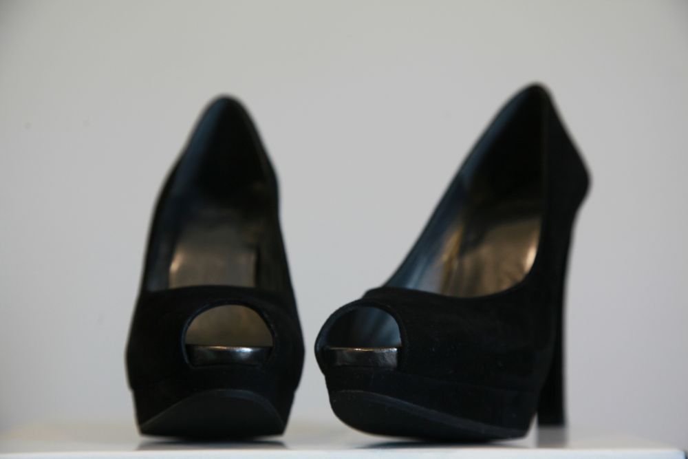 99%new Stuart Weitzman peep-toe stiletto size36 RRP$699