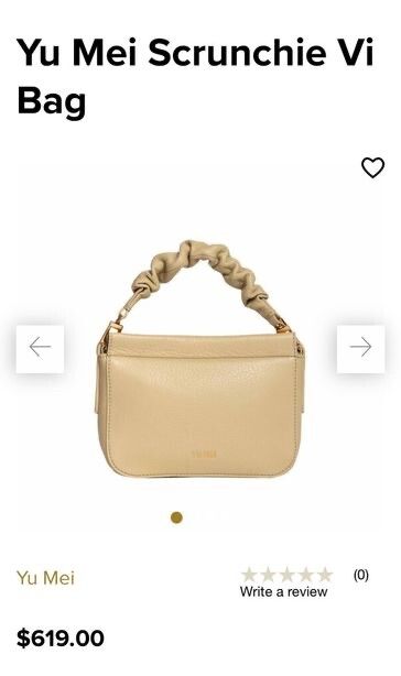 Yu Mei Scrunchie Cross Body Bag