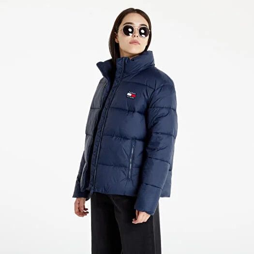 Tommy Jeans Navy Puffer Jacket