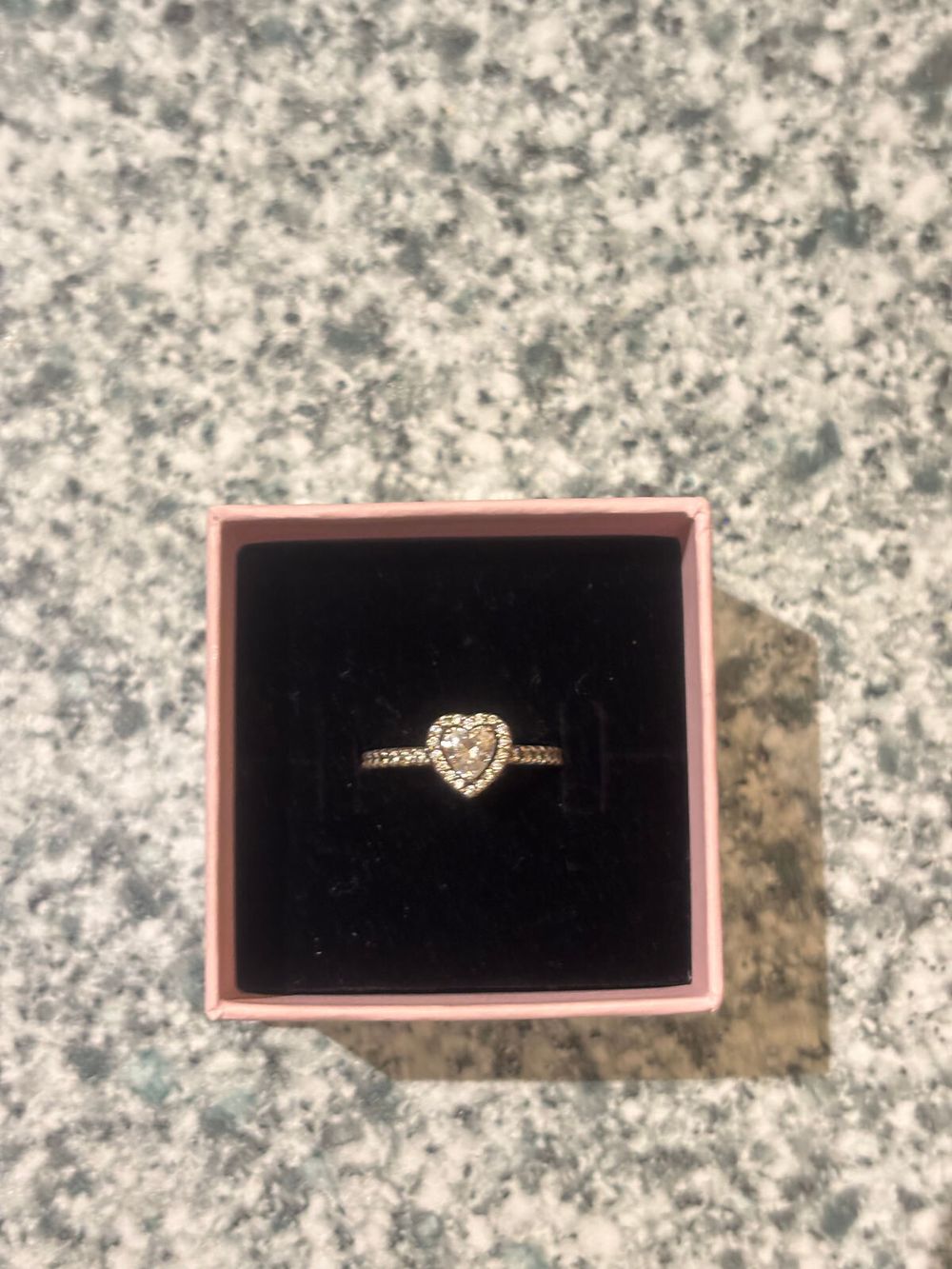 Pandora Silver Heart Ring
