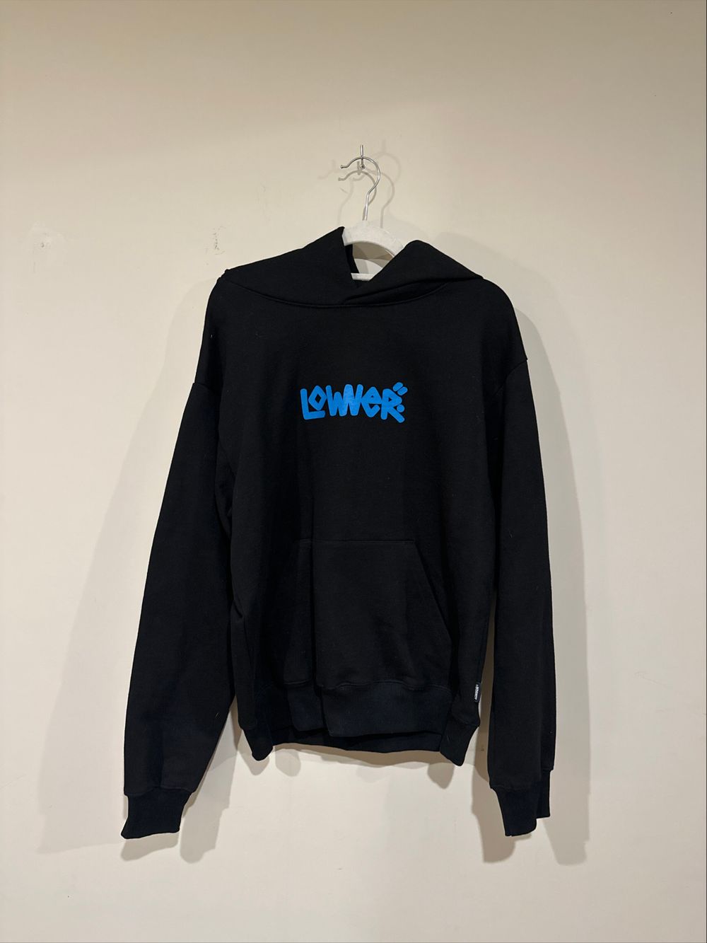 Lower Black Hoodie
