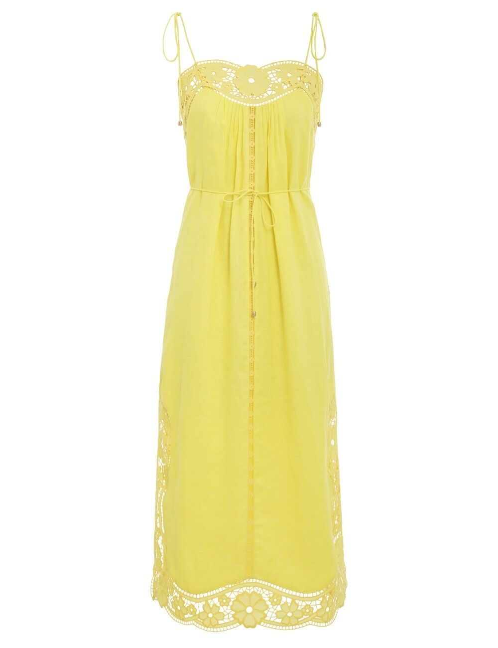 Zimmermann - Zimmermann Halcyon Broderie Slip Dress on Designer Wardrobe
