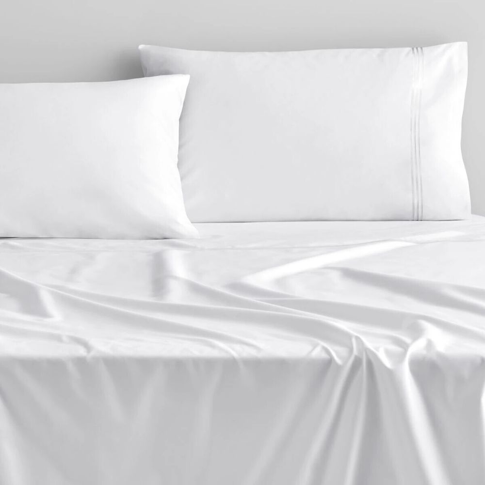 Sheridan White Palais Flat Sheet