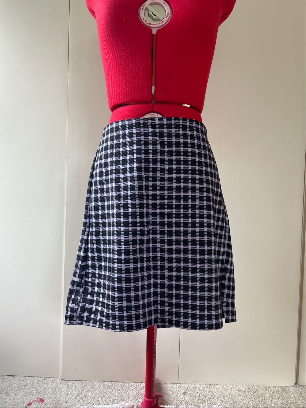 Plaid Mini Skirt