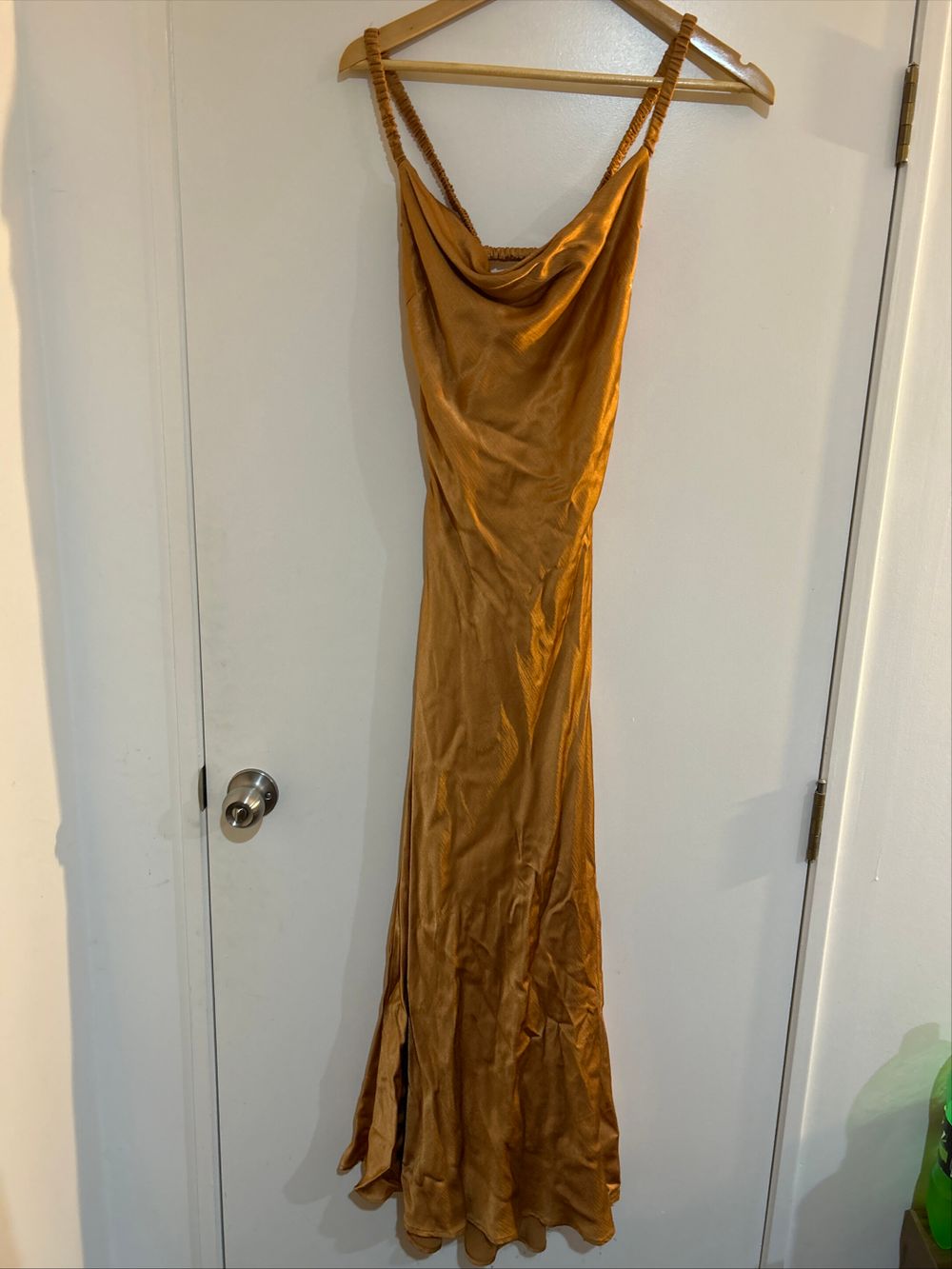 Bec & Bridge - Bec + Bridge bronze open back dress on Designer Wardrobe