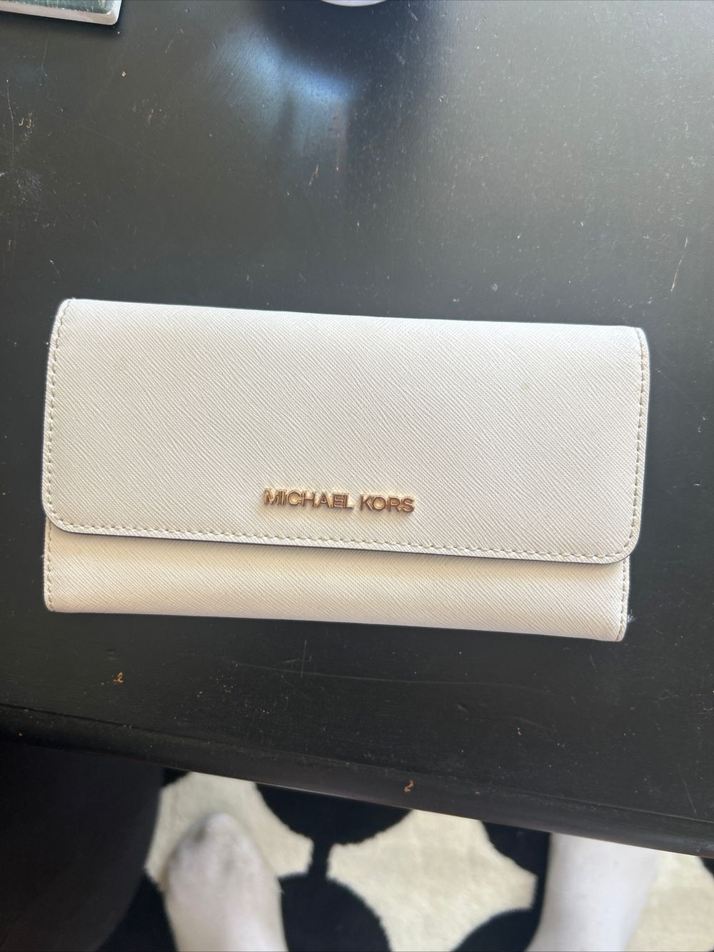 Michael Kors White Wallet