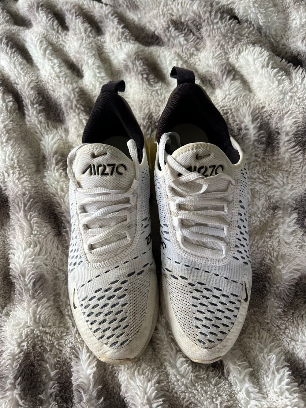 Nike White Air Max 270 Sneakers