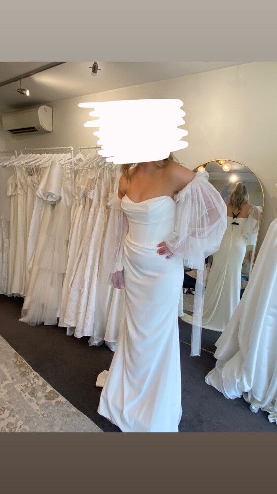 Hera Couture Katie Yeung Le Lilac Wedding Sleeves