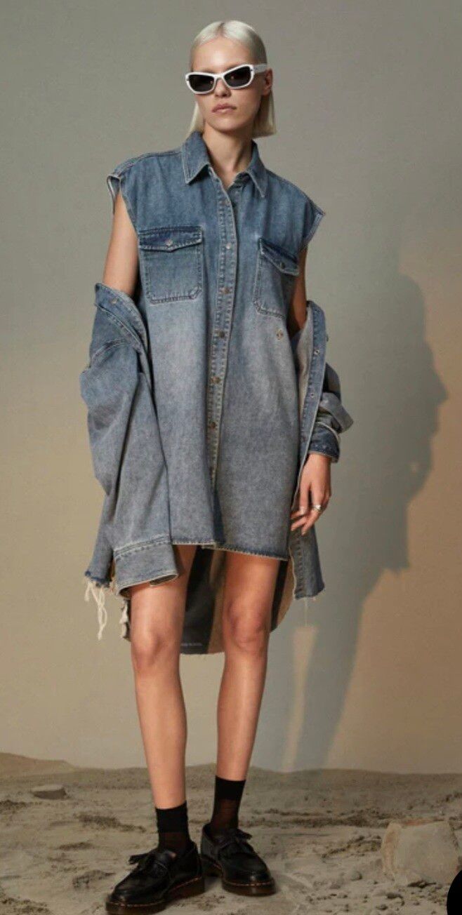 House of Pia Denim Mini Dress