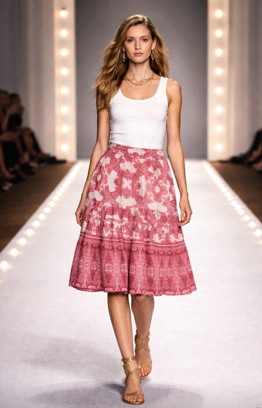 Preview boho skirt size 10