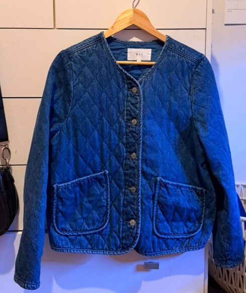 MAX Quilted Denim Jacket