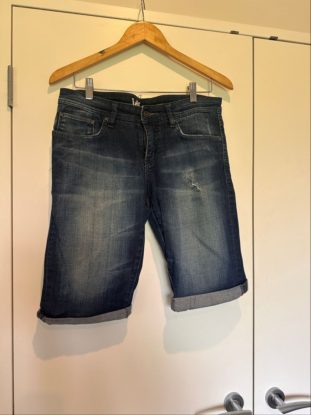 Lee Blue Denim Shorts