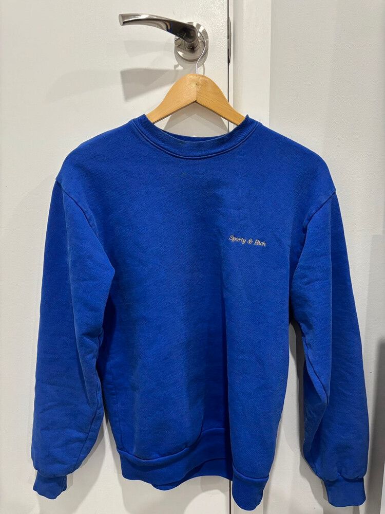 Sporty & Rich Blue Sweatshirt