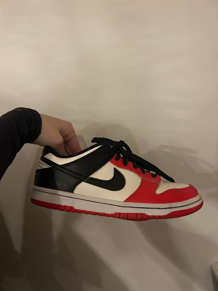 Red Black And White Nike Shoes