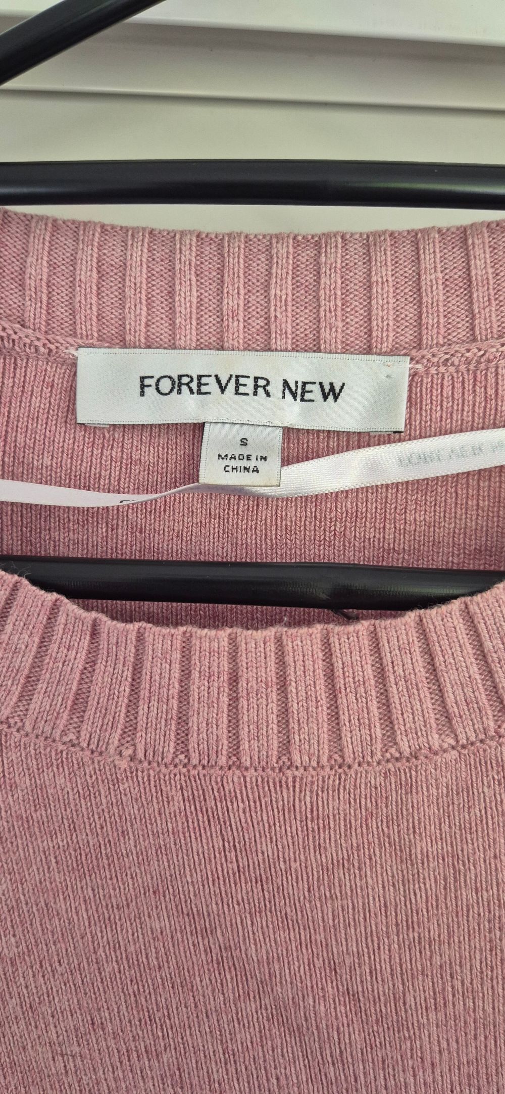 Forever New Pink Knit Jumper Size S
