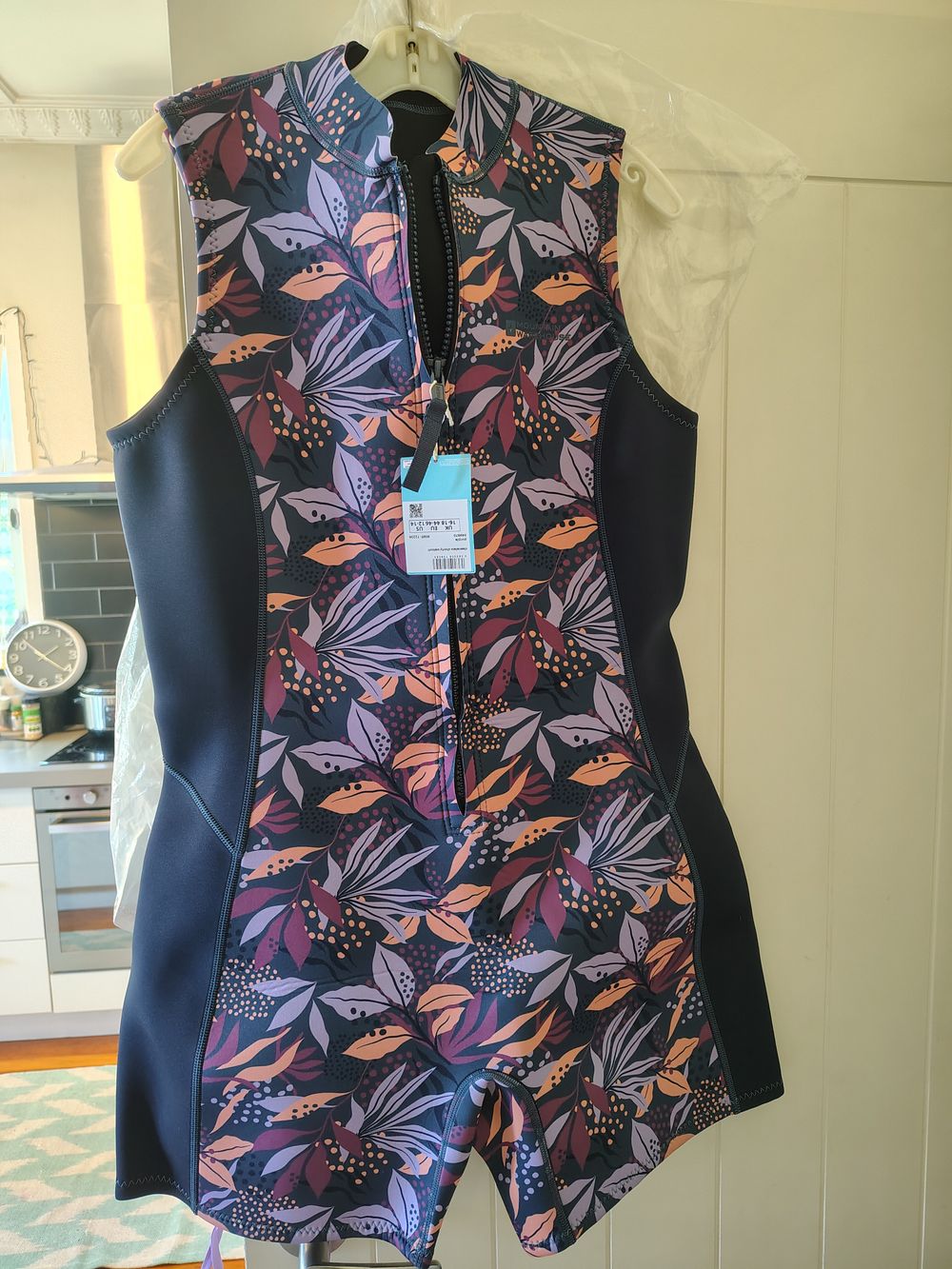 Mountain Warehouse Purple Sleeveless Shorty Wetsuit