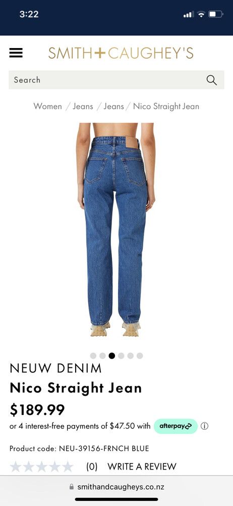 NEUW Nico Jeans BNWT