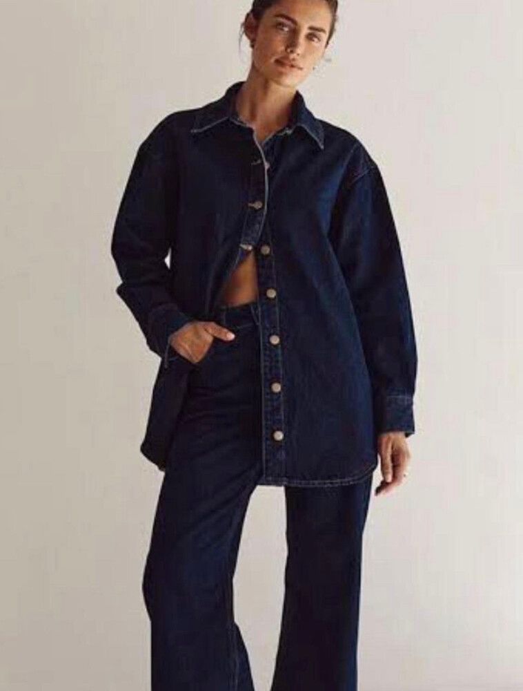 Dissh Denim Shirt /Shacket