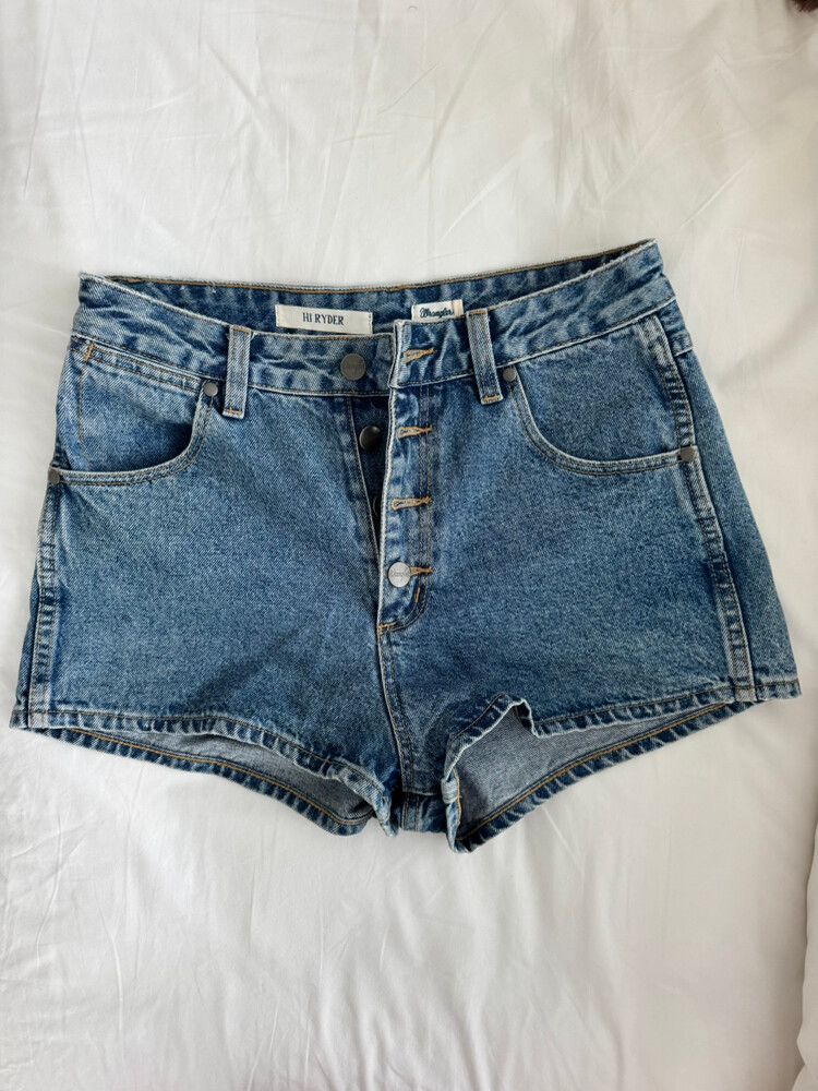 Wrangler Hi Ryder Denim Shorts