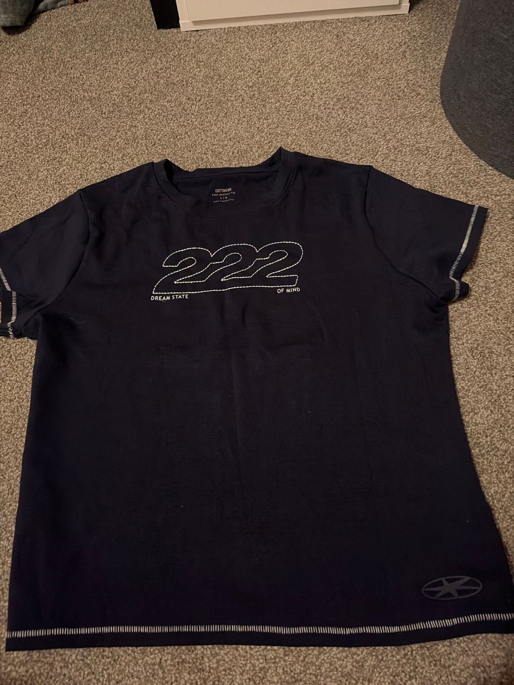 Cotton on navy baby tee