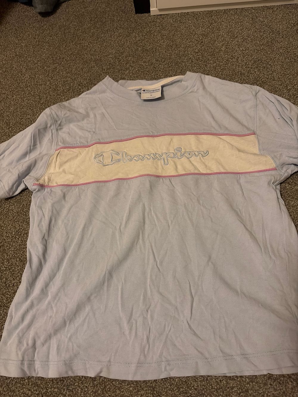 Champion blue shirt