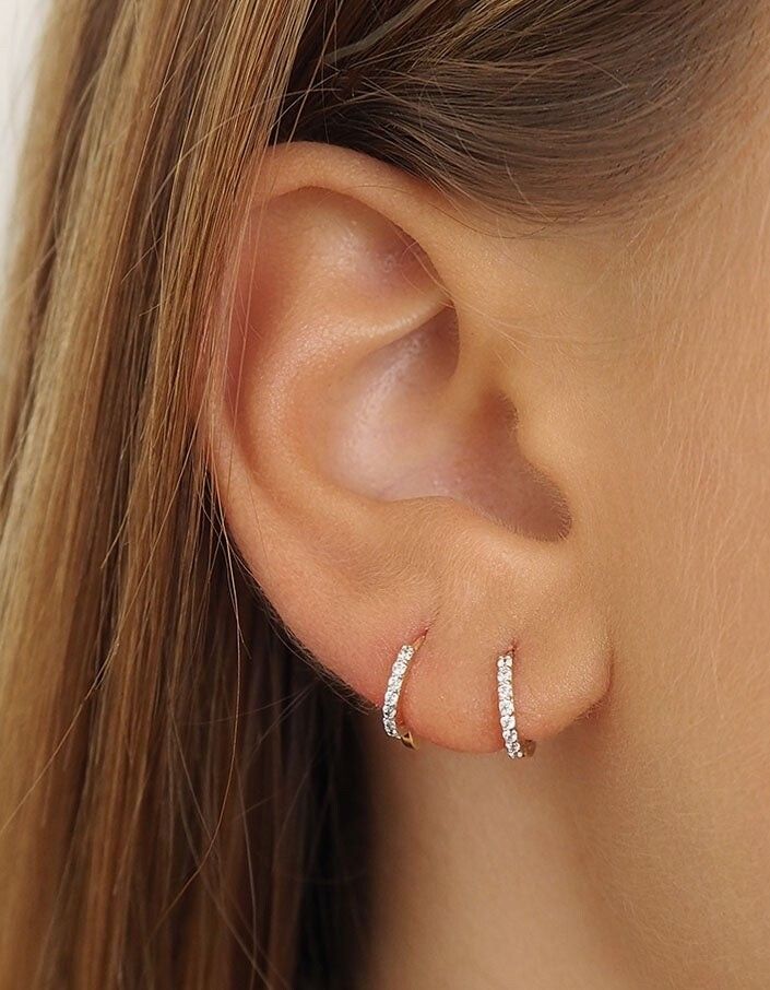 By Charlotte 14k solid gold celestial sleepers