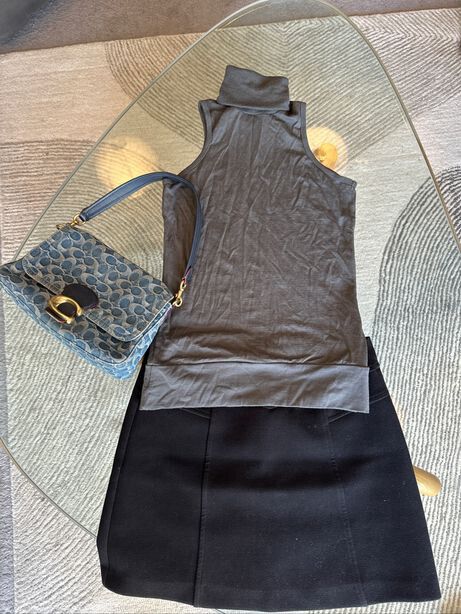 Charcoal Turtleneck
