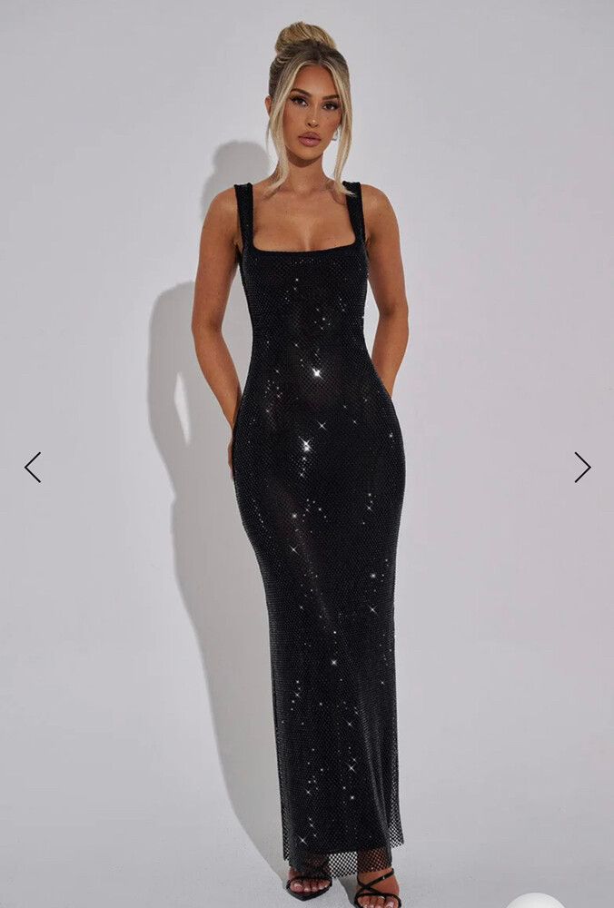BabyBoo Petra Maxi Dress Black