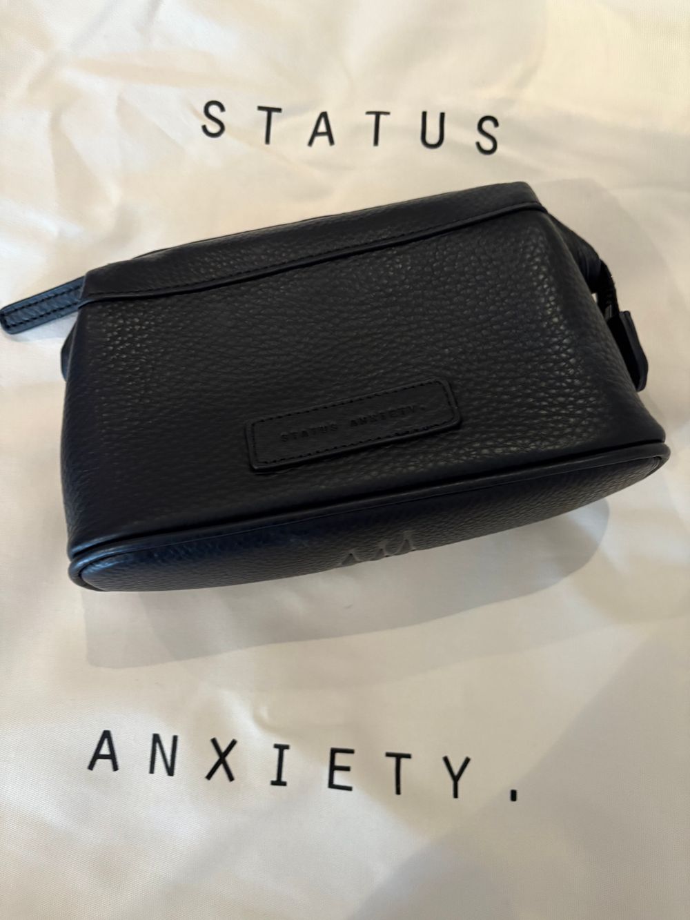 Status Anxiety Small Toiletry Bag