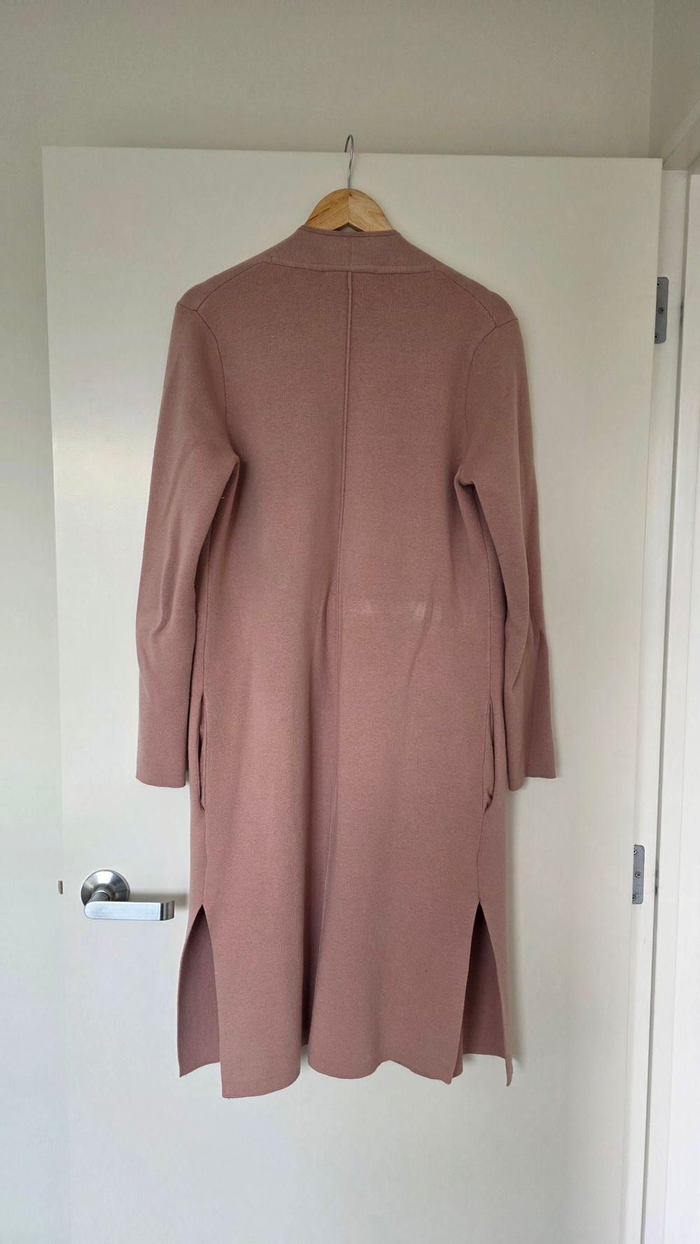 Forever New Dusty Pink Longline Cardigan