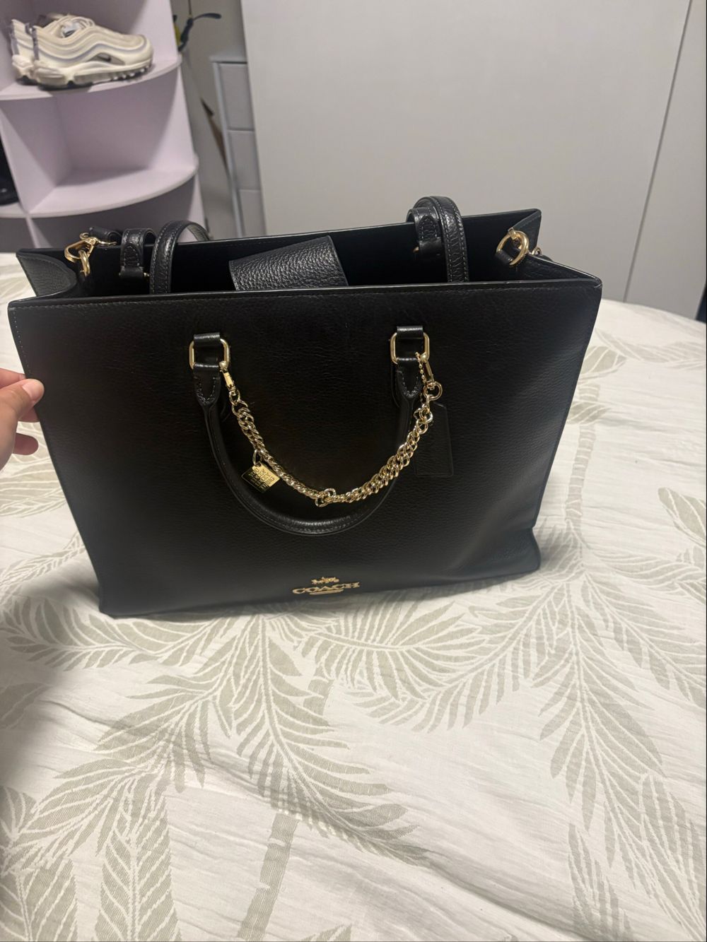 Authentic coach Maggie tote bag